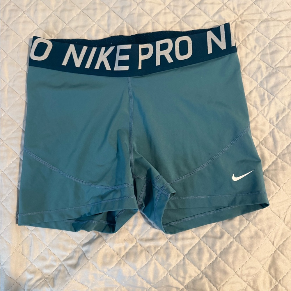 Nike Pro Blue Athletic Shorts